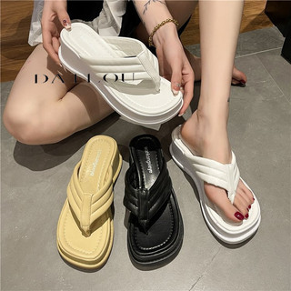 Dailou dép sandal nữ dép bánh mì nữ dép bánh mì 2024 new trẻ trung đế chống sốc chống thấm nước cá tính fpd2420763 8z240220