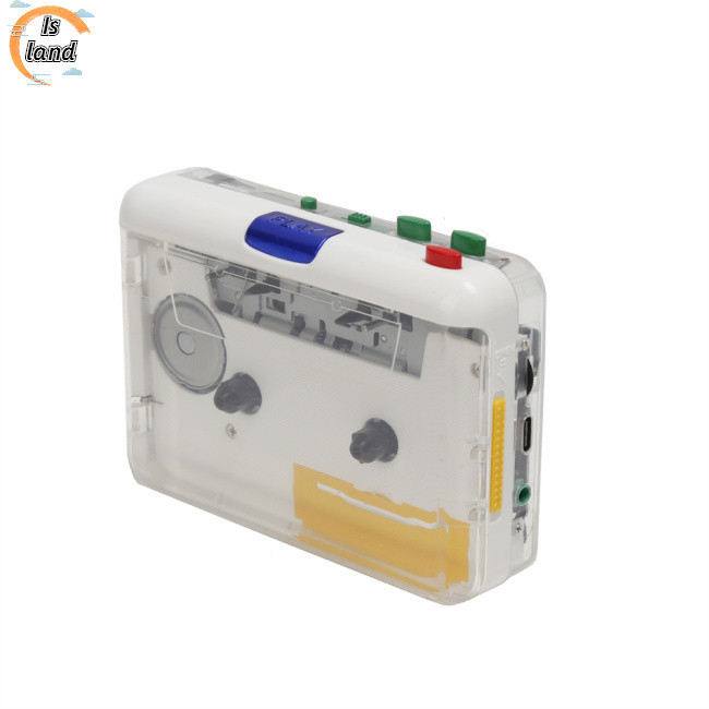 [Is] Usb Cassette Capture Radio Player Băng Cassette Usb di động sang Mp3 Bộ chuyển đổi Ghi âm thanh Máy nghe nhạc