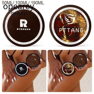 opearey Rám nắng Sôcôla rám nắng Kem dưỡng da Tanner Lotion Kem chống nắng tự nhiên Tanner Lotion Skin Darken Body Bronze