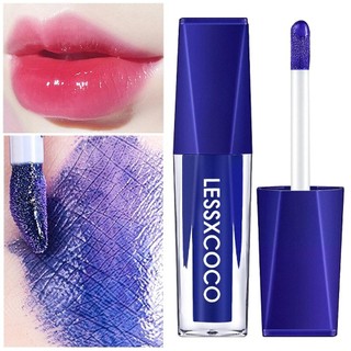 Blue Banshee Cốc Chống Dính Thay Đổi Nhiệt Độ Môi Glaze Không Rơi Màu Son Môi Chống Thấm Nước