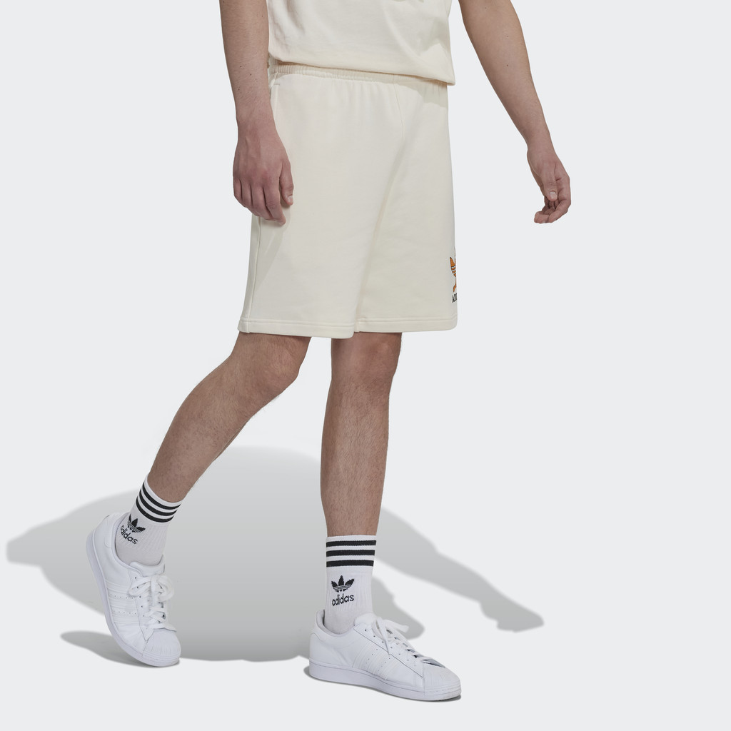 Adidas Phong cách sống Quần Short Graphic Fun Nam trắng HM2486