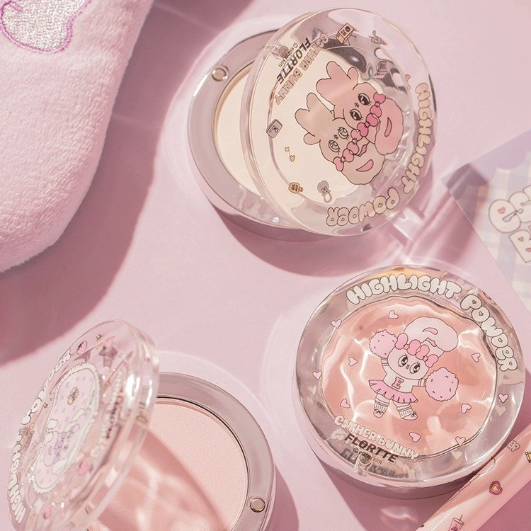 Flortte Natural Powder Monochrome Highlighting Powder Kem làm sáng da mặt | BigBuy360 - bigbuy360.vn