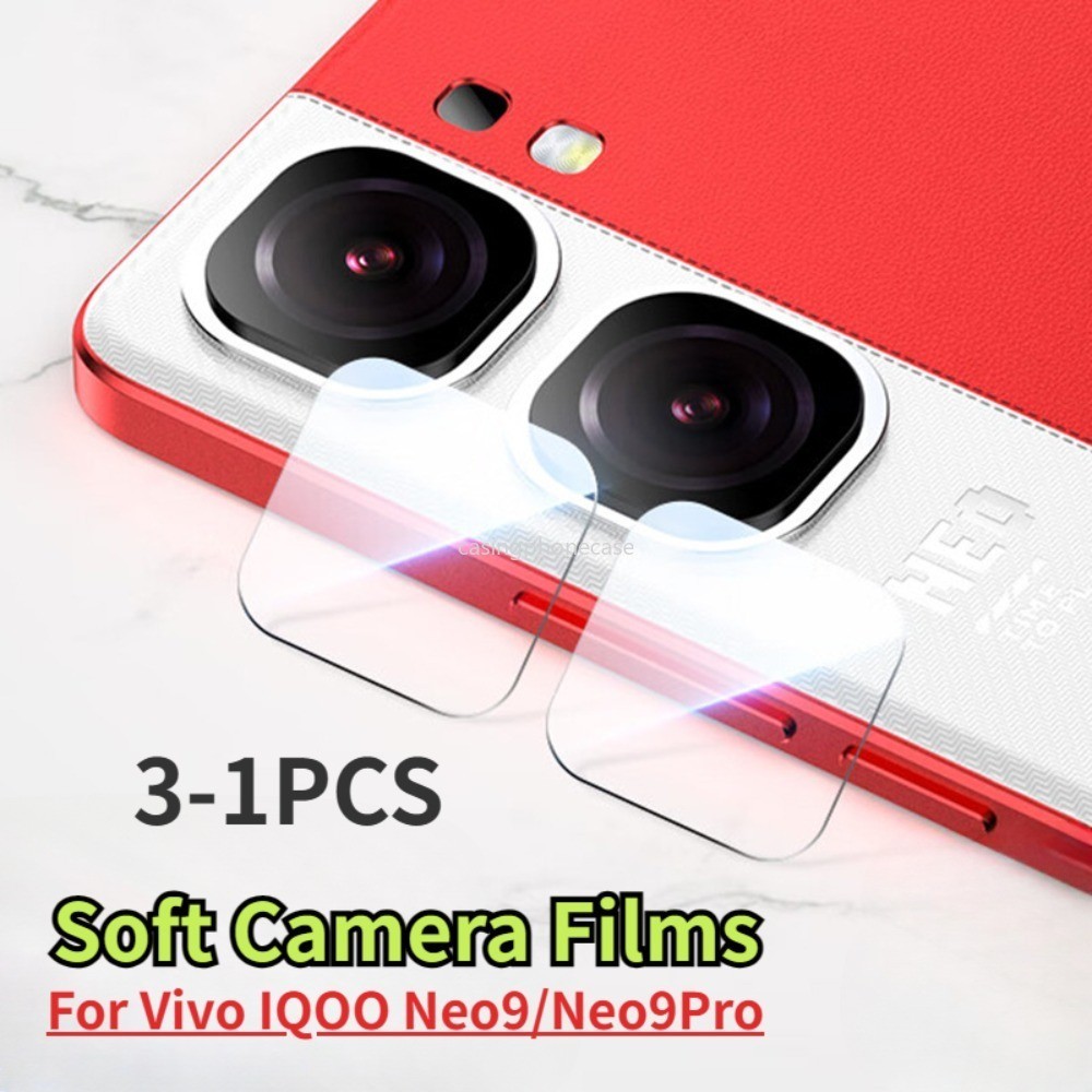 Dành Cho Vivo IQOO Neo9 Pro Neo9Pro Neo 9 Pro 2023 2024 Mềm Bảo Vệ Ống Kính Máy Ảnh Mặt Sau Trong Suốt Trong Suốt