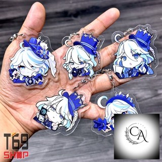 Móc khóa mica Furina - game Genshin Impact