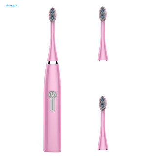 Shi di động du lịch chống nước chạy bằng pin siêu âm tự động bàn chải đánh răng điện