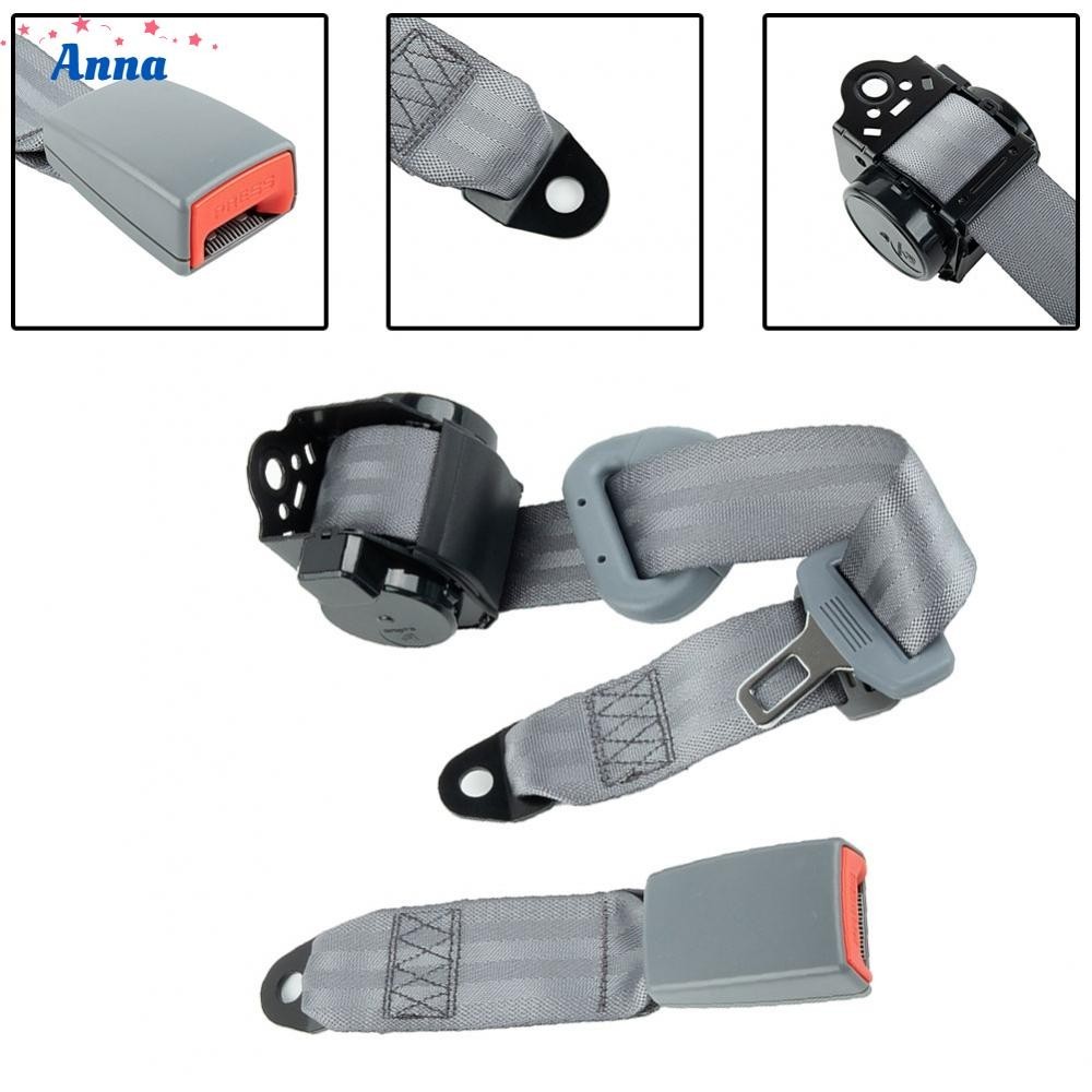 【Anna】Seat Belt Retractable Automatic Safety Buckle Replacement Accessories Kit