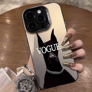 ốp iphone 11/12/13/14/15 Pro Max Bảng chữ cái Vogue Puppy dành cho nam giới Case For ốp lưng iphone 11,12,13,14,15,11PM,12PM,13PM,14PM,15PM