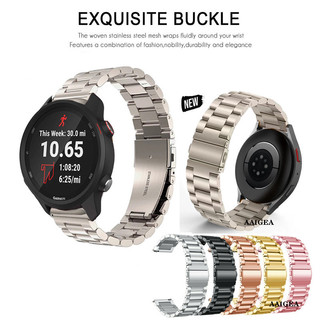 Dây đeo đồng hồ 20mm 22mm Dây đeo đồng hồ không gỉ Dây kim loại cho Garmin Vivoactive 6 5 4 3 / 165 245 645 255 265 55 570 970 / Venu3 / Venu4 / Sq 2
