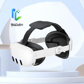 Dây đeo đầu GOFIDIN Quest 3, Dây đeo đầu đa góc Meta Quest 3, Miếng bọt biển có thể điều chỉnh có thể giặt được Nhiệm vụ thoải mái 3 Dây đeo có thể điều chỉnh cho Meta Quest 3