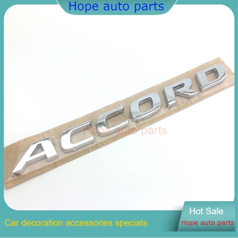 Mới 1 x CÁI Honda Civic accord logo xe hơi logo huy hiệu phía sau nhãn dán thân xe