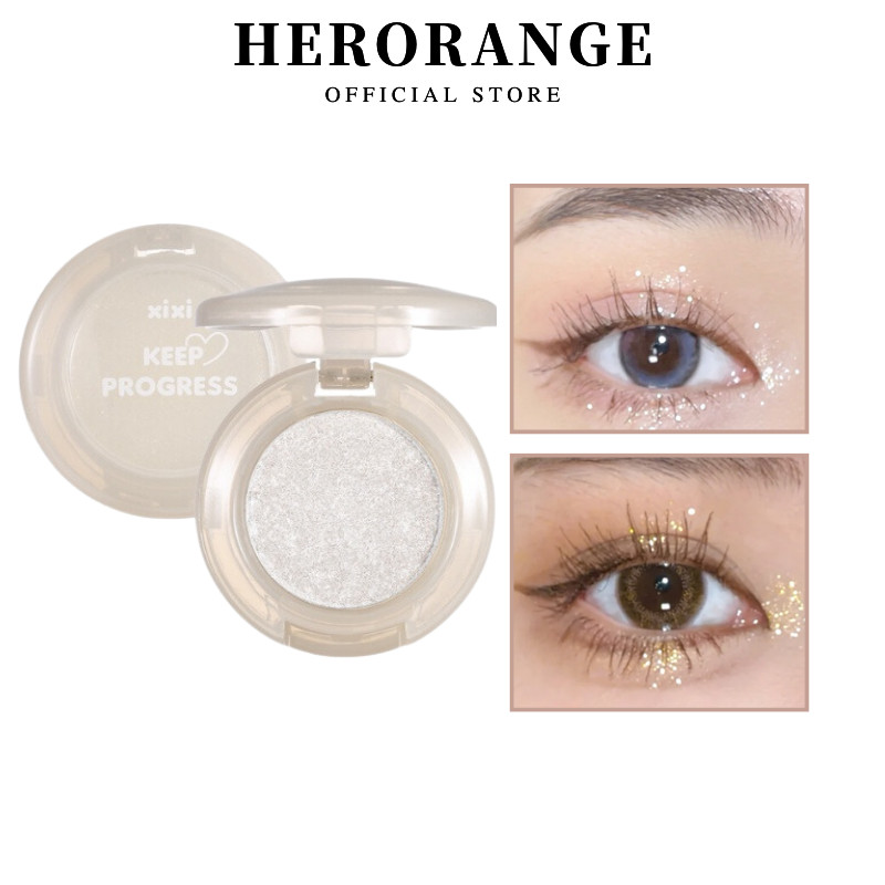 Nhũ Mắt Xixi Highlight Phấn Mắt Đơn Sắc Ánh Kim Cương Lấp Lánh Không Thấm Nước Xixi Makeup | BigBuy360 - bigbuy360.vn