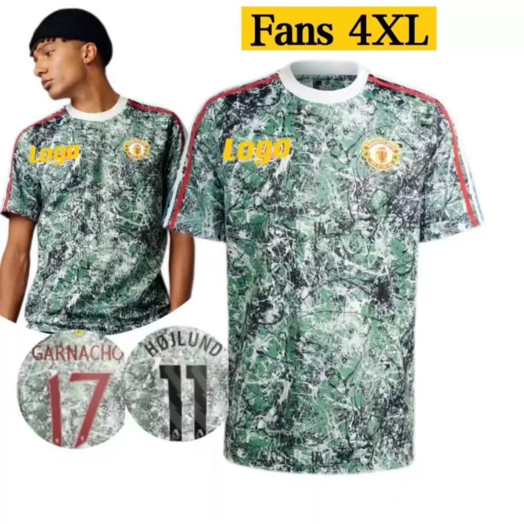 S--4xl Người hâm mộ 24-25 M--U Áo bóng đá nam phiên bản đặc biệt