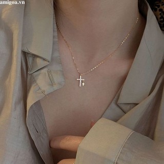 ✨✨vòng cổ mặt thánh giá đính đá sang trọng cho nữ