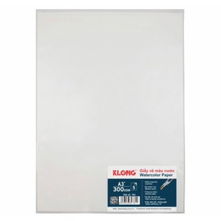 Giấy vẽ màu nước cao cấp a3+ klong 781 dày 300gsm lẻ 01 tờ