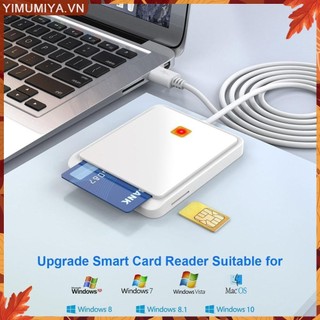 ☼yimumiya ☼ fr us2.0 đầu đọc thẻ thông minh cho đầu đọc thẻ id ngân hàng cho windows 7 8 10 windows vi
