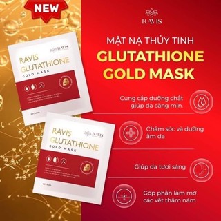 Mặt Nạ Ravis , Nạ Tinh Chất Vàng ( hộp 6 miếng )