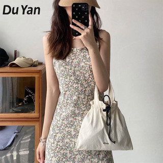 Du YAN Đầm Sling nữ xuân hè phiên bản Hàn Quốc của cô gái hot girl thiết kế mỏng và mỏng vừa phải váy nữ