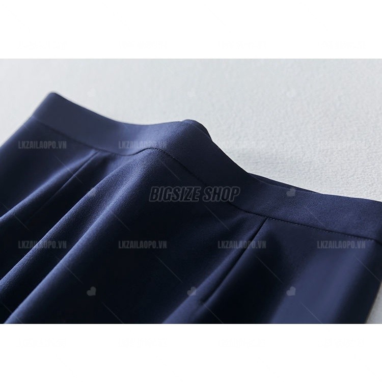 Chân váy ngắn nữ đuôi cá Bigsize chân váy công sở lưng cao cạp cao bút chì bánh bèo đen mùa hè Phong cách Hàn Quốc Thời Trang tiểu thư cá tính xinh đẹp cho người mập béo