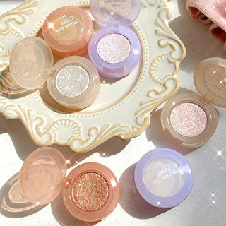 Nhũ Mắt Xixi Highlight Phấn Mắt Đơn Sắc Bắt Sáng KUROMI Phấn Bắt Sáng XIXI Highlighter Ánh Kim Tuyến Lấp Lánh NO.D559