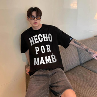 [Nóng bán] Áo Thun lạnh Nam Nữ HALEY Unisex Form Rộng Tay Lỡ HECHO POR MAMB Basic cao cấp chất cotton 100% hot nhất hè