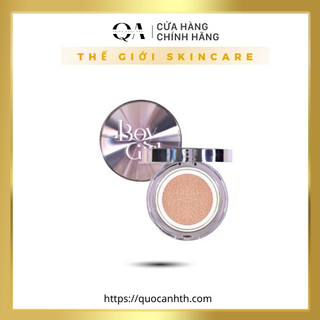 Phấn Nước Gogo Tales Glazed Soft Air Boy Girl Cushion Dưỡng Ẩm Che Khuyết Điểm Kèm Lõi Thay Thế 13gx2