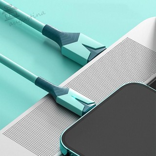 Cáp sạc nhanh augustin usb type c, cáp dữ liệu silicon lỏng tpe loại c, cáp kỹ thuật số đèn led truyền dữ liệu lỏng 3a usb type-c dòng dữ liệu usb c