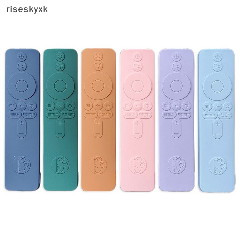 Riseskyxk 1 Vỏ Cho Xiaomi Mi TV Box S Wifi Điều Khiển Từ Xa Silicon Chống Sốc Bảo Vệ Cho Mi TV Stick 1080P / 4K Đẹp