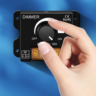 Dimmer 12v 24v 30a, khuếch đại điều chỉnh độ sáng dc 12-24 30a, điều chỉnh độ sáng đèn,tốc độ quạt.