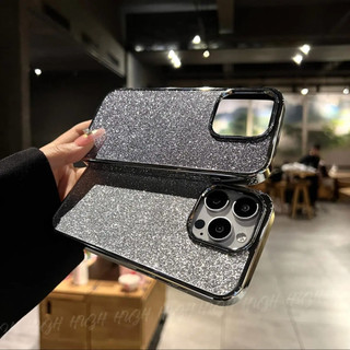 Ốp lưng mờ AG mạ 6D sang trọng cho iPhone 15 Pro MAX 11 12 13 14 15Plus Vỏ cứng hình vuông iPhone Case