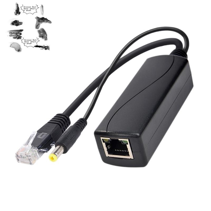 Ps5712tg Gigabit Power Over Ethernet Splitter 10 / 100 / 1000Mpbs RJ45 Hỗ trợ Bộ chia PoE IEEE802.3 Af / At (30W)
