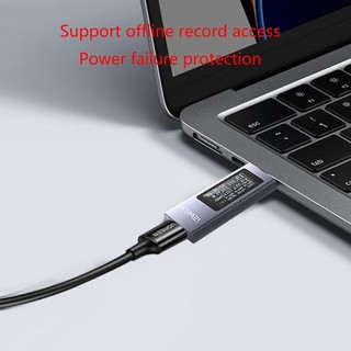 Yao KOWSI USB C Meter Voltage Current Tester USB Checker Phone Charging Detector