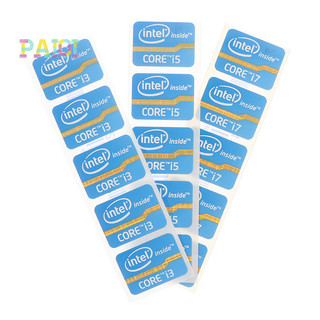 Sticker Logo Dán Laptop Intel Core i3 i5 i7 Mới