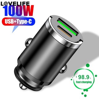  30W / 100W / 200W - Bộ sạc nhanh Type-C - Bộ sạc nhanh QC3.0 PD30W - Bộ chuyển đổi sạc điện thoại - Cổng USB kép - Bộ sạc xe vòng kéo - Bộ sạc ẩn Mini