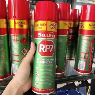 RP7 Chai Xịt Chống Rỉ Sét RP7 (150gr, 175gr, 300gr, 350gr) Loại 1 Chính Hãng & Hàng loại 2 Chuyên Dụng