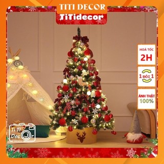 Set quả châu trang trí giáng sinh, decor cây thông noel - titi decor