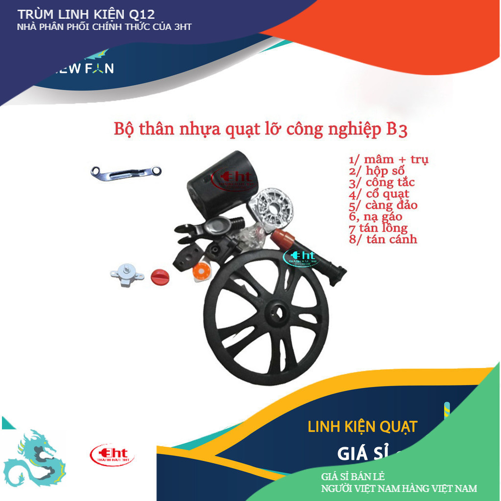BỘ THÂN QUẠT LỠ B3