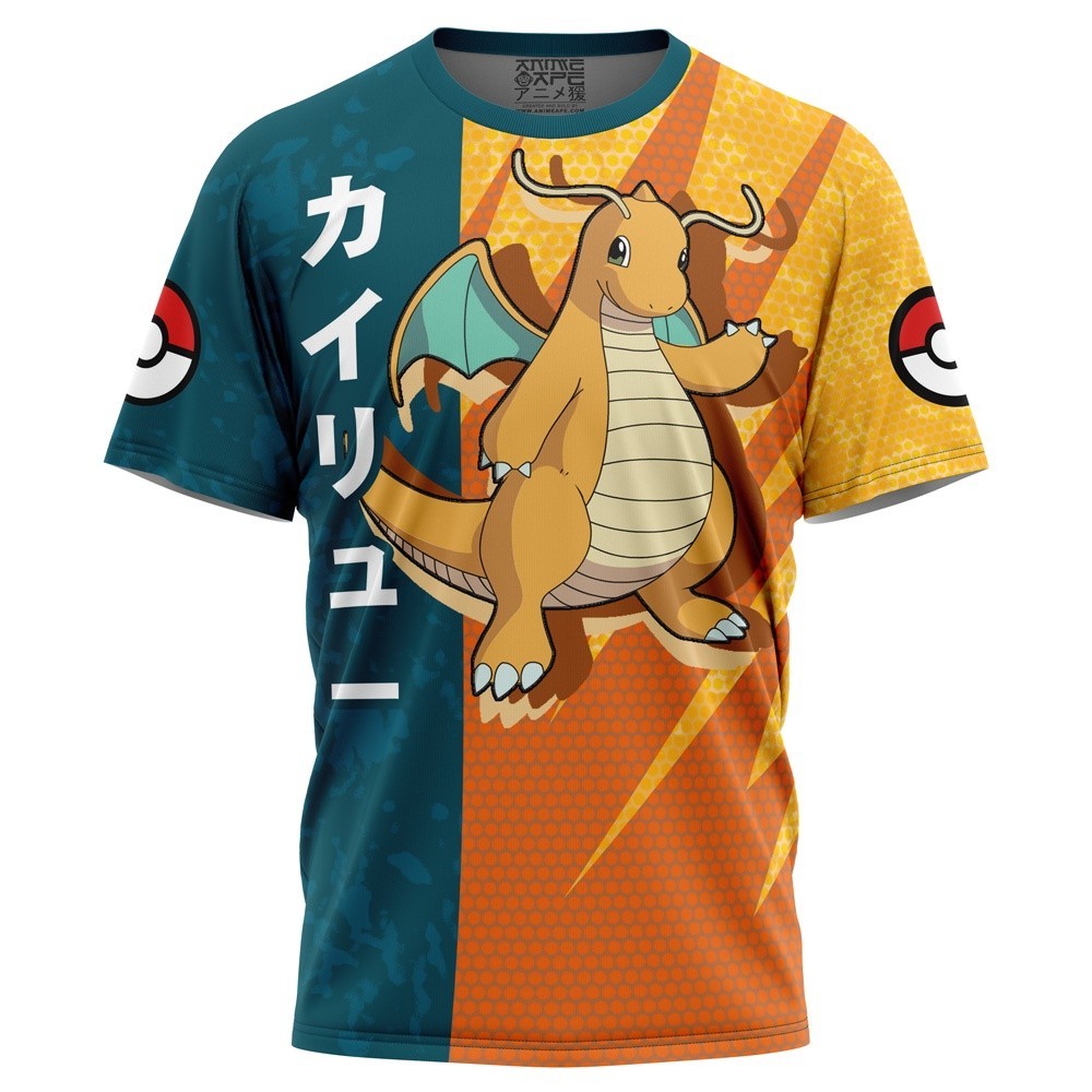 Áo thun Pokemon Dragonite Attack