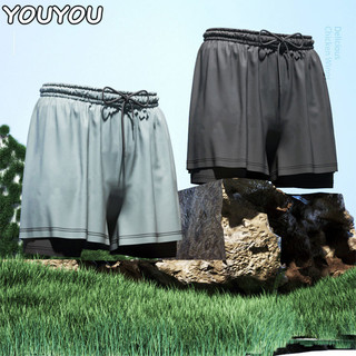Youyou Quần bơi, quần bơi nhanh khô thoáng khí cho nam, quần lót boxer nam, quần lót đi biển, quần bơi suối nước nóng