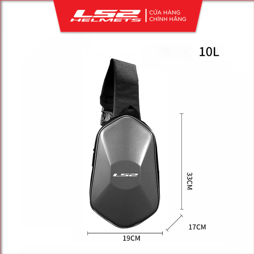 Túi LS2 - Đeo chéo - Black 10L