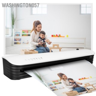 Washington057 Máy ép màng nhiệt 12 6 inch A3 với cài đặt nóng lạnh cho văn phòng trường học tại nhà