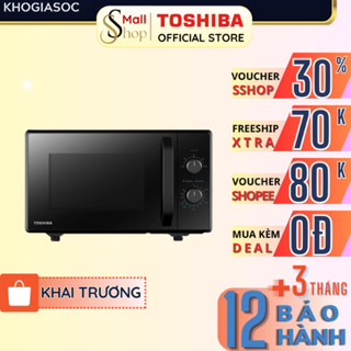 Lò vi sóng Toshiba MW2-MM24PC(BK) 24L 800W, Chính hãng - SSHOP OFFICIAL