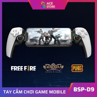 Tay cầm chơi game bsp-d9 hỗ trợ đa nền tảng điện thoại android / ios / pc / ps4 | gace store