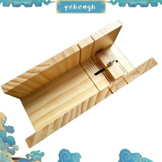 Dụng cụ cắt xà phòng tự làm thủ công, Thiết bị cắt xà phòng có thể điều chỉnh bằng gỗ cao su, Làm xà phòng đơn giản Đồ dùng hỗ trợ cố định yehengh
