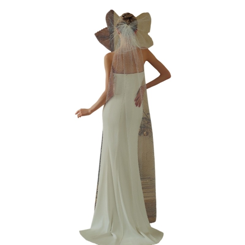 Fine Wedding Veil Bridal Veil Bride To Be Bridal Tắm Đám cưới Mạng che mặt dài