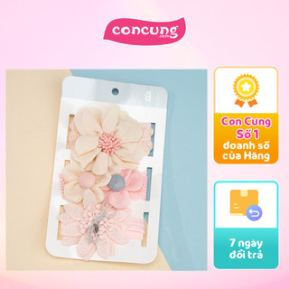 Set băng đô cho bé 3 món Animo A2203_JK015 (Hồng)