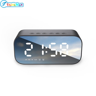 Loa bluetooth kiêm đồng hồ báo thức đa năng với chế độ báo thức 3 chế độ sáng
