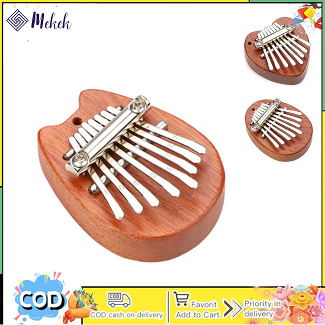 Đàn Kalimba 8 Phím Mini Bằng Gỗ Gọn Nhẹ Làm Quà Tặng Sinh Nhật Cho Bé