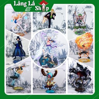Tượng Mica Standee anime/manga One Piece ( Đảo Hải Tặc) - Băng Mũ Rơm - Nhựa Cứng Acrylic In nhiều chi tiết sắc nét