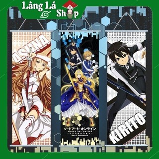 Poster vải lụa tranh lụa treo tường hình Anime Manga - Sword art Online (SAO) Size 30x70cm