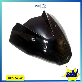 Mão ốp đầu chắn gió Winner X kiểu sừng màu đen bóng logo ngẫu nhiên